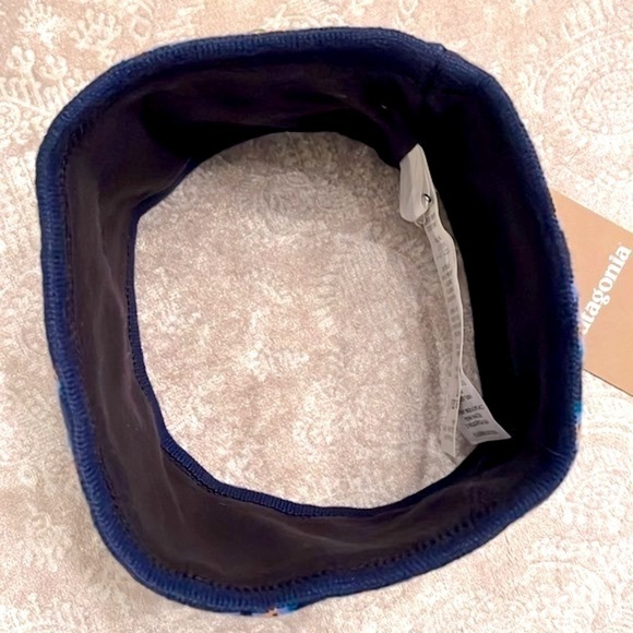 Brand New Patagonia Powder Town Headband Knit Fleece Lining Snow Beam Periwinkle main image 7